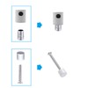 Chandelier Canopy Kit, ECUDIS 5 1/8 Ceiling Lighting Modern Steel