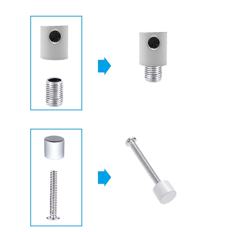 Chandelier Canopy Kit, ECUDIS 5 1/8 Ceiling Lighting Modern Steel