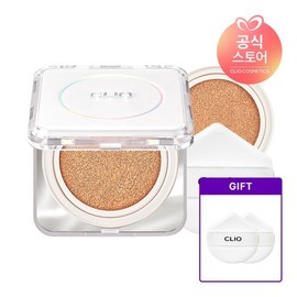 Clio 킬커버 파운웨어 쿠션 디오리지널 기획세트 본품+리필 사은퍼프2매 Kill Cover Foundation Wear Cushion The Original Special Set Main Product + Refill with 2 Free Puffs