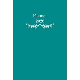 Unfussy Green Planner 2026: Minimalist Calendar Organizers, goal, to do list
