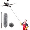 Dusters for Cleaning, 100-inch Extra-Long Duster with Extension Pole, Bendable