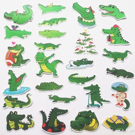 Watch Out for Dinosaurs Stickers Taekwondo Decals Kayak Graphics (Alligator)