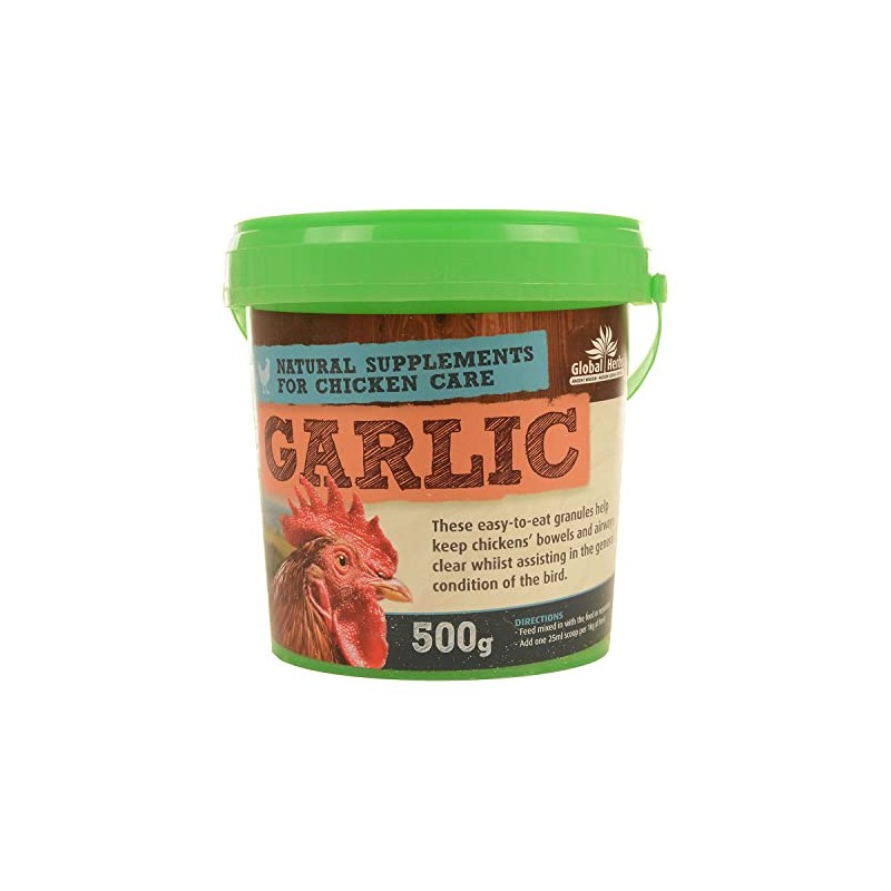 Other GLOBAL HERBS POULTRY GARLIC GRANULES 500g, clear