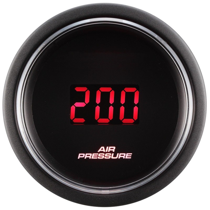 MOTOR METER RACING 52mm 2-1/16" Digital Air Ride Air Bag
