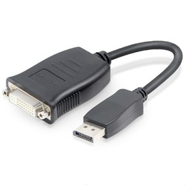 suckoo Active Displayport Male to DVI Female Connection Cable 2.0 4K60HZ 3840@2160 PS176 Compatible Laptop Host Mac Graphics Card DP External DVI Monitor TV Projector Adapter Converter