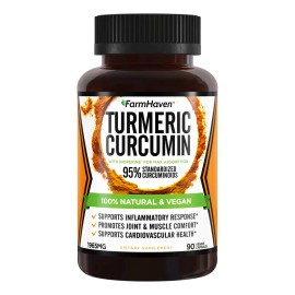 Farmhaven Cúrcuma Curcumina 1965mg Cápsulas Veganas