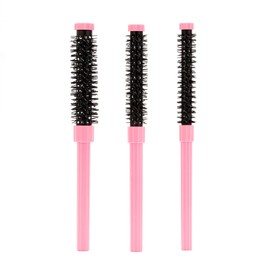 Fluffy Styling Comb Portable Hair Root Mini Curly Hair Set Styling At Home Or On Family Travel Curly Comb Pink), pink
