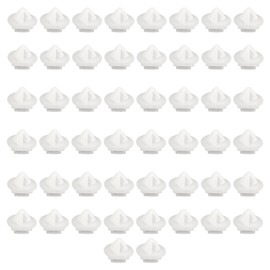 50PCS Car Door Moulding Clip 856540 Abrasion Resistant Replacement for Peugeot 106 206 207 306 307 806 1007