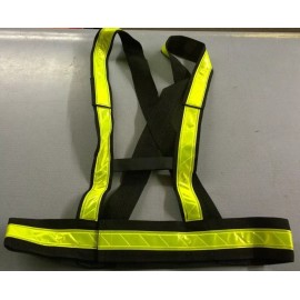 CAB High Visibility Heavy Duty Safety Belt Harness Yellow X-Large NEW Coal Miner