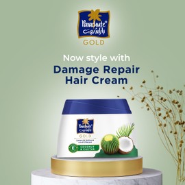 Parachute Gold Damaged Repair Hair Cream 4.7fl oz |Pack of 2