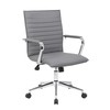 Boss Office Products Hospitality Chair, Grey