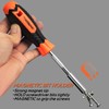 TEKPREM 1/4 Inch Magnetic Bit Driver, Screwdriver Handle for Holding