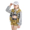 LOLANTA Kids 80' 90' Dance Costume Hip Hop Dance Clothes