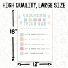 Grounding Technique Classroom Poster - Calm Corner Poster - Emotional