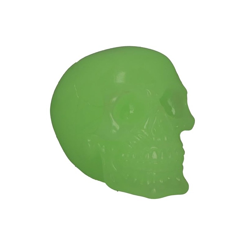 Nemesis Now Phosphorescent Glow in Dark Skull Figurine, Resin, Luminous