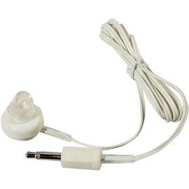 SoundLAB White Mono Magnetic Earphones with 3.5 mm Jack A013
