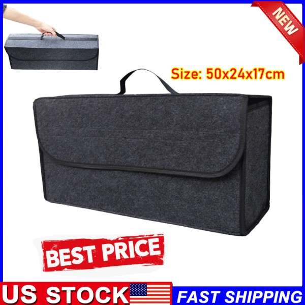 Unbranded Anti Slip Compartment Boot Storage Organizer Tools Car Storage