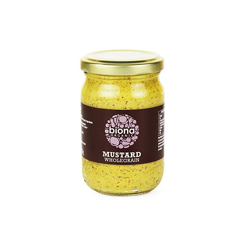 (4 PACK - Biona - Org Wholegrain Mustard | 200g