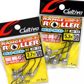 Owner Cultiva Range Roller Strolling Jig Head JH12 - 2.7g (3/32 oz) - #1/0