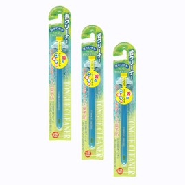 Kai Corporation Tongue Cleaner, Blue, Bulk Purchase, Set of 3