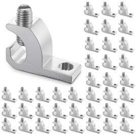 40pcs Aluminum Pool Bonding Lug – Corrosion-Resistant Grounding Connector for Swimming Pools, Conduits & Spa (4-14 AWG Wire Range)