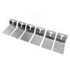 6PCS T Post Bracket 3 Inch Heavy Duty Carbon Steel