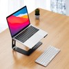 BESIGN LS03 Aluminum Laptop Stand, Ergonomic Detachable Computer Stand, Riser