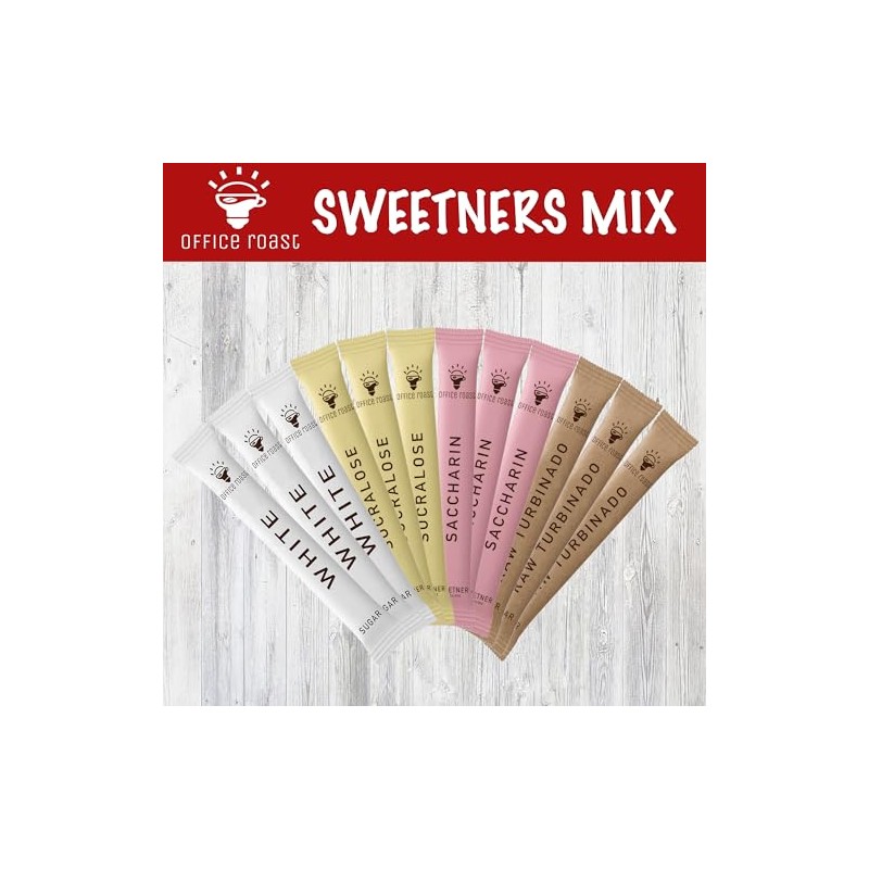 Office Roast Variety Pack - Assorted Sugar & Sweeteners for
