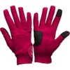 eGlove EQUEST Grip PRO Leather Touchscreen Riding Gloves, red, xxs