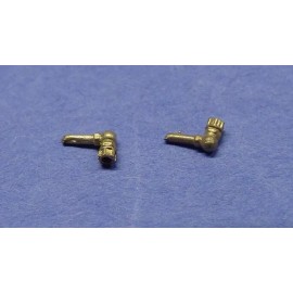 WISEMN MODEL SERVICES O/On3/On30 SMALL BLW ROUND LOCOMOTIVE CHECK VALVES WISEMAN BRASS PARTS BS-071