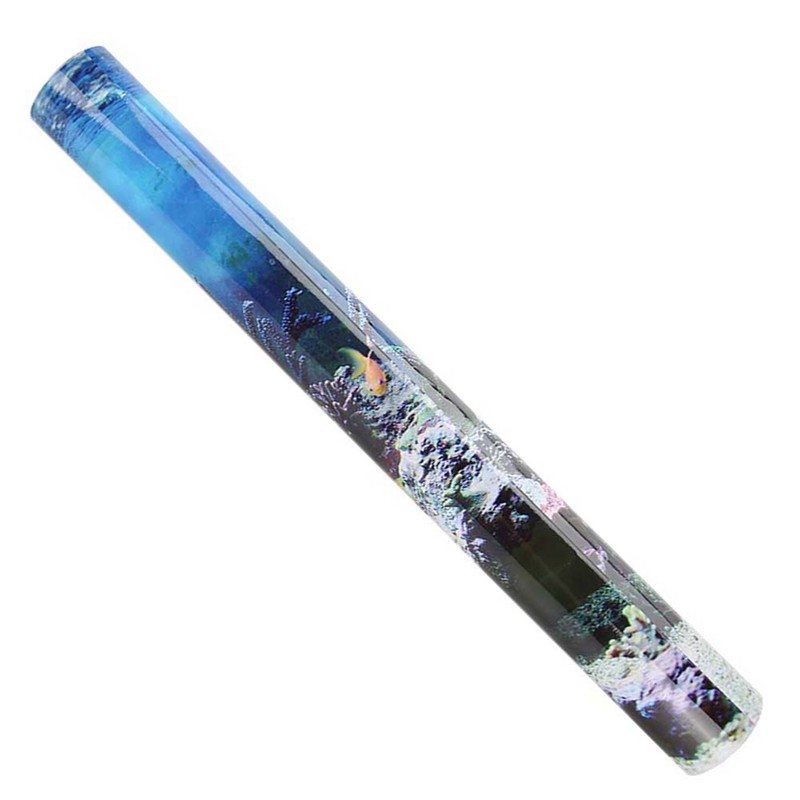 PVC Adhesive Underwater Coral Aquarium Fish Tank Background Poster Backdrop