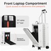 VentureVault Carry On Luggage 22x14x9 Airline Approved Aluminum Frame, 20