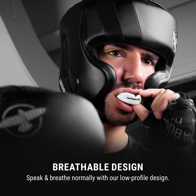 Hayabusa Protector bucal de deportes de combate para jóvenes y