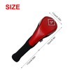 Andux PU Golf Hybrid Club Head Covers with Dial No.