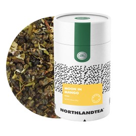 Moon in Mango 1.76OZ (Inspired by "Mango Sticky Rice" popular dessert from Thailand) - House Blend - Loose Leaf - HOT & ICED TEA/COLD BREW/MOCKTAIL and etc. - Northlandtea
