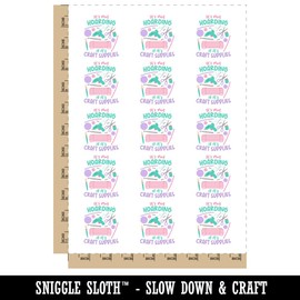 It's Not Hoarding if it's Craft Supplies Temporary Tattoo Water Resistant Fake Body Art Set Collection - 15 2" Tattoos (1 Sheet)