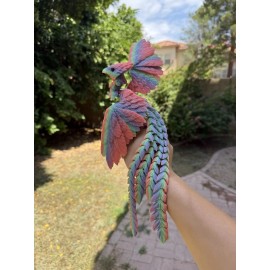 3D Printed 1 Pack Phoenix Animals 14.5” Luminous#3 effect Articulated Toy Gift