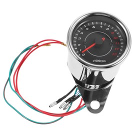 Alipis Motorcycle Speedometer Gauge with Display Precision Motorbike Tachometer for Accurate Speed Tracking Durable Motorcycle Parts for Easy Installation and Custom Modification