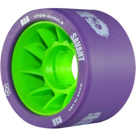 Atom Savant Skate Wheels Purple 93A Set of 4