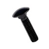 VAMUOEFL 5/16-18 x 3/4" Carriage Bolts Screws Black Finish, Round