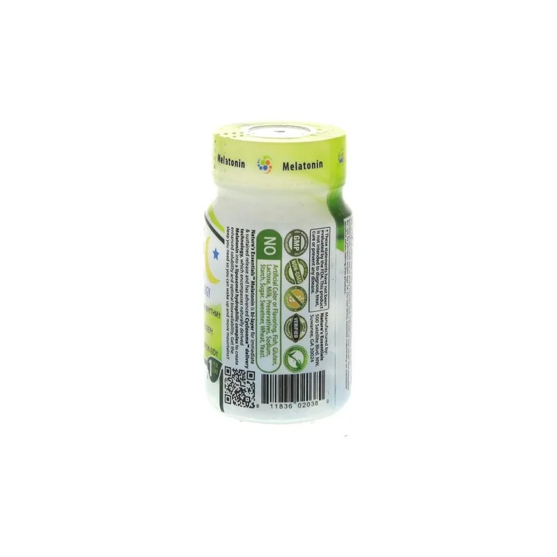 Natures Essentials Melatonina 10mg 2 Frascos 60 Tabletas