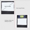 Solar Welding Lens Shade Automatic Darkening Digital Display Welder Helmet
