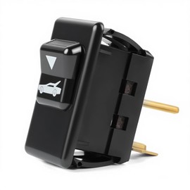 Rear Hatch/Trunkreplacement Rear Hatch Release Switch Compatible with 1982-1989 Camaro Models with White Font