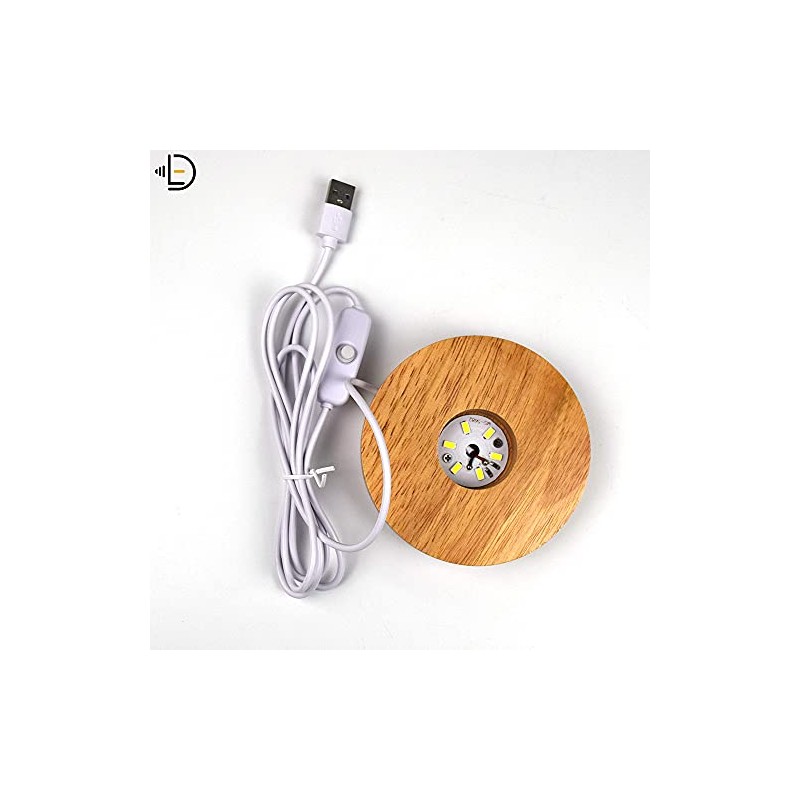 Rectangular 3D Laser Engraved Crystal (Small (2.0" x 3.1" x