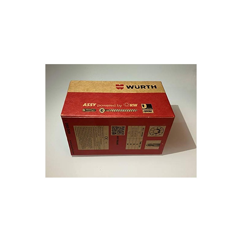 Würth ASSY 4 CSMP Chipboard Screws 4 x 60 mm,