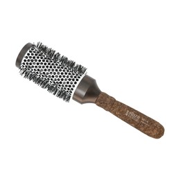 Ibiza Hair Ibiza Hair Ceramic Round Brush (CC4-63mm) | Carbon Fiber/Nylon Bristles with Ergonomic Cork Handle | Heat Resistant Ionic Design to Reduce Frizz & Static | Adds Body & Volume