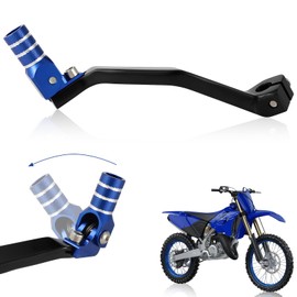 USTPO YZ125 YZ250 YZ85 YZ65 Shifter Shift Lever Forged Gear,for 05–25 YZ 125X YZ 250 YZ 85 YZ65 18–25 TTR230 09–25 YZ250X Hawk 250 Motorcycle Dirt Pit Bike,Blue Folding Tip,Fall-Resistant Non-Slip