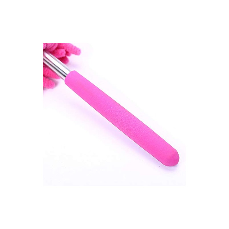SEIWEI Telescopic Microfibre Extendable Duster for Home Car Cleaning Tool