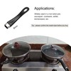 MECCANIXITY Pan Replacement Handle Black 183mm/7.2inch with Screw Nonstick Saucepan