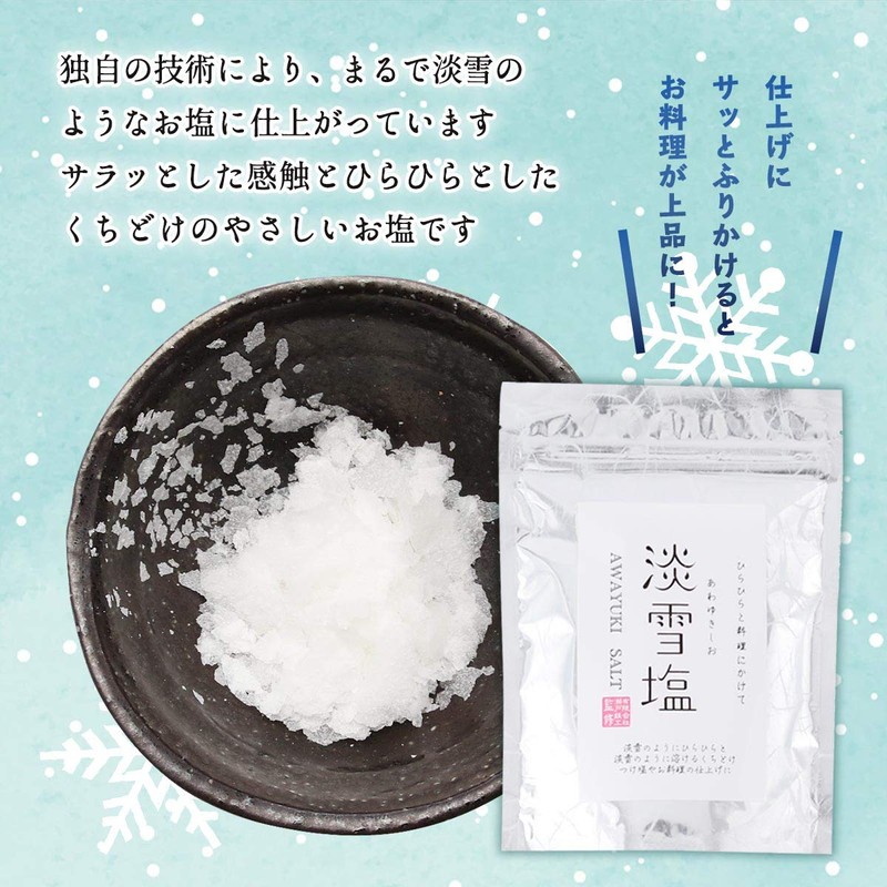 Nitto Foods Industry Salt Light Snow Salt 0.7 oz (20